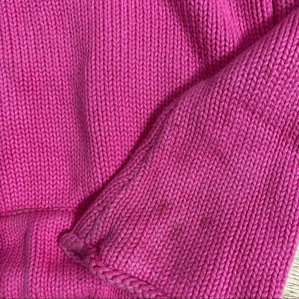 Ralph Lauren Pink Full Zip Sweatshirt Sz 5 Kids